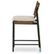 Miller Liller Flax Outdoor Woven Counter Height Stool