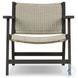 Delano Ivory Rope Outdoor Metal Chair
