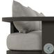 Tahana Casa Grey 96" Performance Fabric Upholstered Outdoor Metal Sofa
