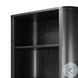 Pilar Charcoal Oak Veneer Bookcase