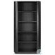 Pilar Charcoal Oak Veneer Bookcase
