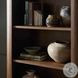 Pilar Almond Oak Veneer Bookcase