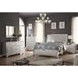 Voeville II Platinum King Panel Bed
