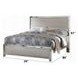 Voeville II Platinum King Panel Bed