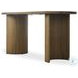 Paden Worn Oak Oval Home Office Set