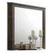 Elettra Rustic Walnut Rectangular Dresser Mirror