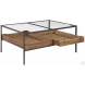 Silas Aged Steel Cocktail Table