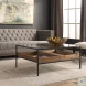 Silas Aged Steel Cocktail Table