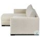 Wickham Alameda Snow Performance Fabric 2 Piece LAF Storage Chaise Sleeper Sectional