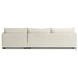 Wickham Alameda Snow Performance Fabric 2 Piece RAF Storage Chaise Sleeper Sectional
