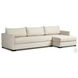 Wickham Alameda Snow Performance Fabric 2 Piece RAF Storage Chaise Sleeper Sectional