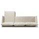 Wickham Alameda Snow Performance Fabric 2 Piece RAF Storage Chaise Sleeper Sectional