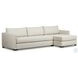 Wickham Alameda Snow Performance Fabric 2 Piece Right Arm Facing Sectional Chaise