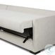 Wickham Alameda Snow Performance Fabric 2 Piece LAF Sleeper Sectional Chaise