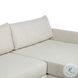 Wickham Alameda Snow Performance Fabric 2 Piece RAF Sleeper Sectional