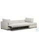 Wickham Alameda Snow Performance Fabric 2 Piece RAF Sleeper Sectional