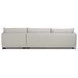 Wickham Alameda Snow Performance Fabric 2 Piece RAF Storage Sectional