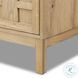 Alessio Aged Natural Oak Veneer 66" Media Console
