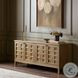 Alessio Aged Natural Oak Veneer 66" Media Console