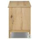 Alessio Aged Natural Oak Veneer 66" Media Console