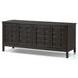 Alessio Smoked Black 66" Media Console