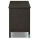 Alessio Smoked Black 66" Media Console