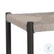 Lomas Textured Dune Outdoor Metal Bar Stool