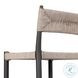 Lomas Textured Dune Outdoor Metal Bar Stool