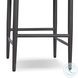 Lomas Textured Dune Outdoor Metal Counter Height Stool