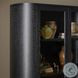 Pilar Charcoal Oak Veneer 2 Glass Door Cabinet