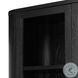Pilar Charcoal Oak Veneer 2 Glass Door Cabinet