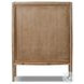 Glenview Weathered Oak 2 Glass Door Bar Cabinet