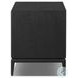 Rosenell Black Oak Veneer Closed 3 Drawer Nightstand
