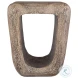 Waves Natural Wash Accent Stool