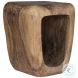 Waves Natural Wash Accent Stool
