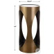 Zonavis Brushed Brass Drink Table