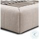 Langham Napa Sandstone Queen Upholstered Platform Bed