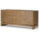 Matthes Sierra Rustic Natural 6 Drawer Dresser