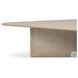 Rosenell Natural Oak Veneer Square Coffee Table