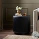 Rosenell Black Oak Veneer Round End Table