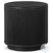 Rosenell Black Oak Veneer Round End Table