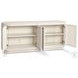 Amelia Ivory Painted Linen 4 Door Sideboard