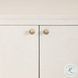 Amelia Ivory Painted Linen 4 Door Sideboard