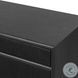 Rosenell Black Oak Veneer 2 Drawer Sideboard