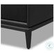 Rosenell Black Oak Veneer 2 Drawer Sideboard