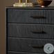 Rosenell Black Oak Veneer 8 Drawer Dresser