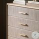 Rosenell Natural Oak Veneer 8 Drawer Dresser
