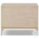 Rosenell Natural Oak Veneer Open 1 Drawer Nightstand