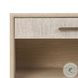 Rosenell Natural Oak Veneer Open 1 Drawer Nightstand
