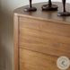 Paden Seasoned Brown Acacia 6 Drawer Dresser